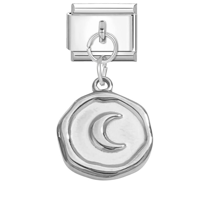 Wholesale  Italian Charm Bracelet 9mm DIY  Creative Stainless Steel Composable Bracelet