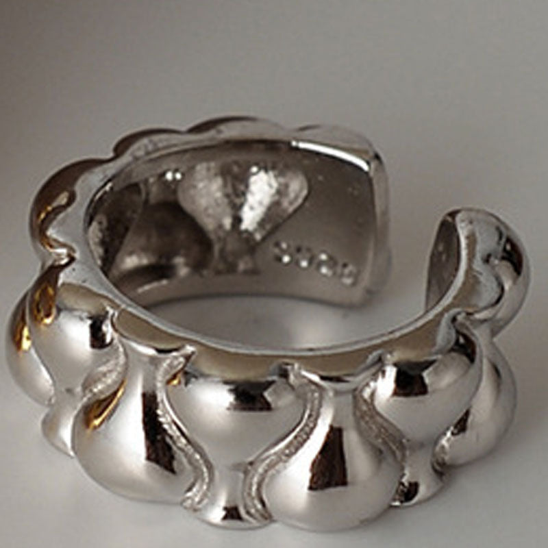 Wholesale Simple S925 Sterling Silver Vase Ear Clip ACC-ES-YWE004