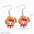 Wholesale Cute Cartoon Cat Taiyaki Earrings