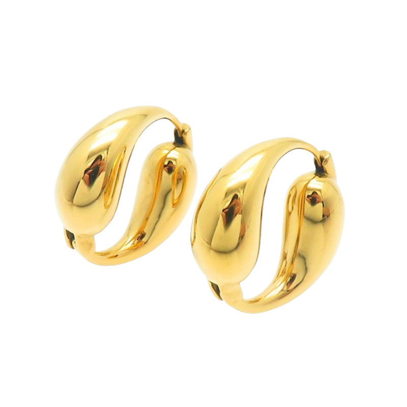 Wholesale Titanium Steel Earrings O-ring Earrings ACC-ES-RuiMasi001