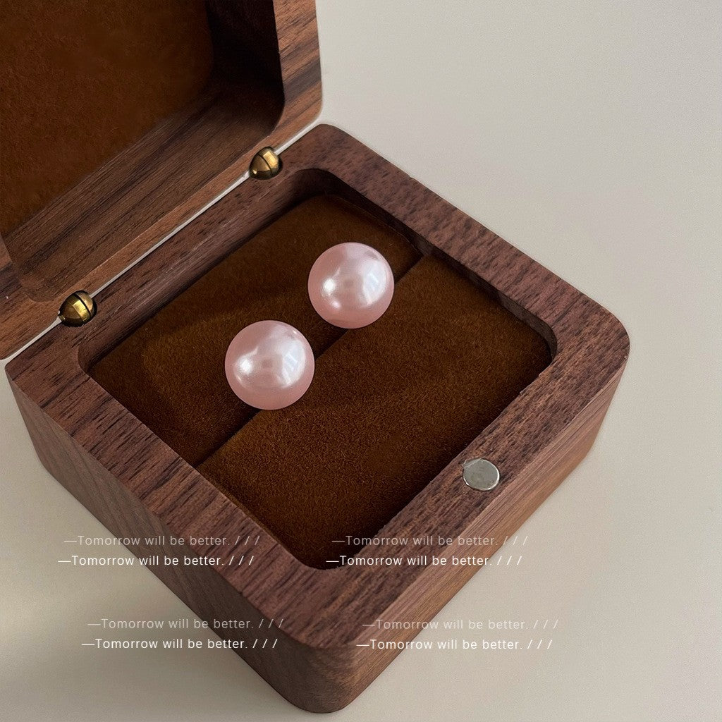 Wholesale 925 Silver Needle Pearl Earrings Ear Studs ACC-ES-Eryu002