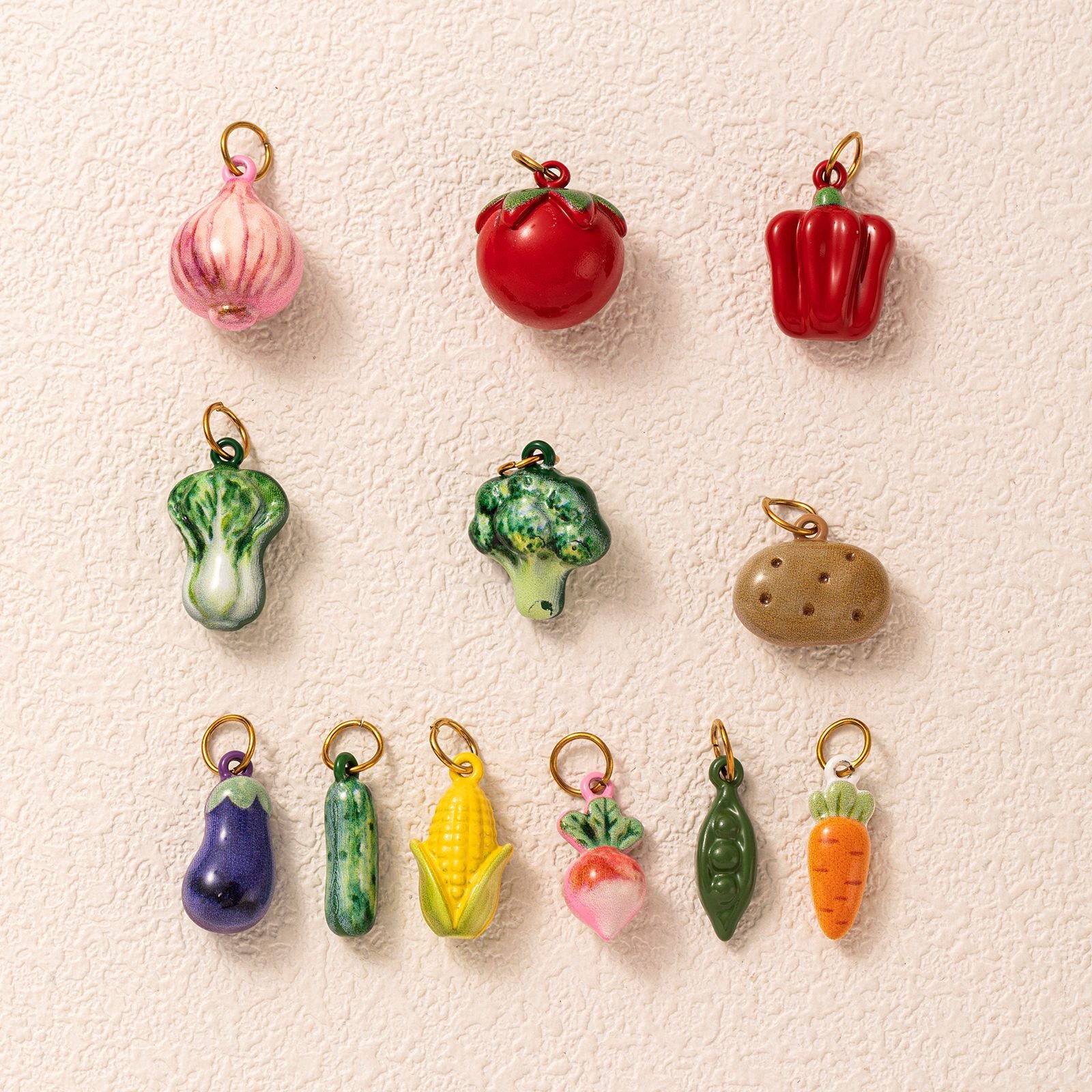 Wholesale Stainless Steel Carrot Pendant Vegetable Series Charm DIY Craft Supply Fashion Jewelry Accessory For Boutique Resale