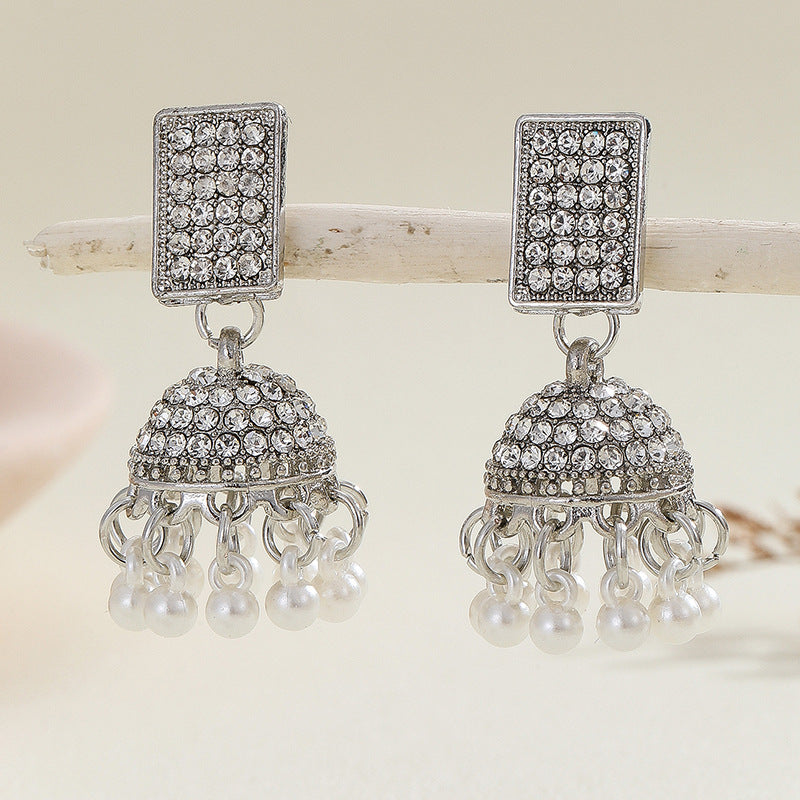 Wholesale  Bohemian Middle East Indian Heart-shaped Earrings