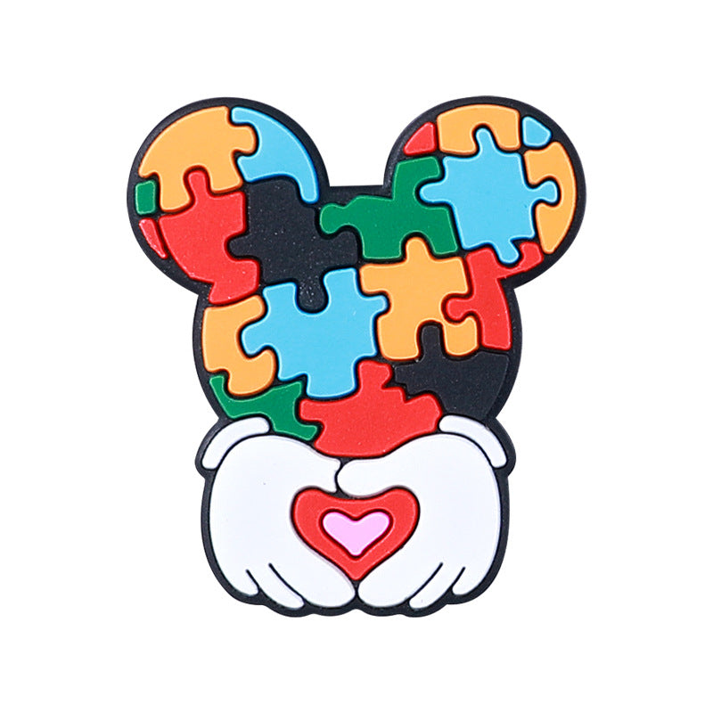 Wholesale 20pcs Autism Care Focal Beads DIY Bead Accessories ACC-BDS-RongFa061