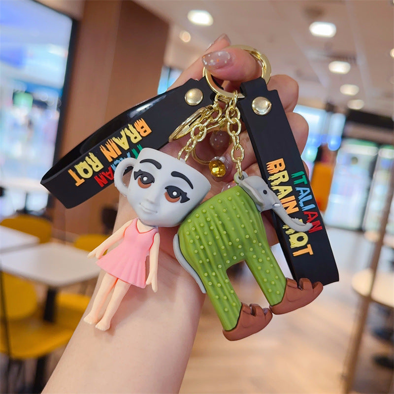 Wholesale American cartoon doll keychain