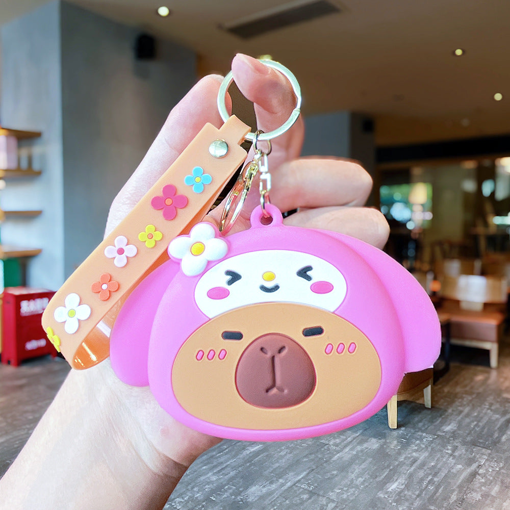 Wholesale Cartoon PVC Soft Keychains ACCVIP-KC-ErLu010