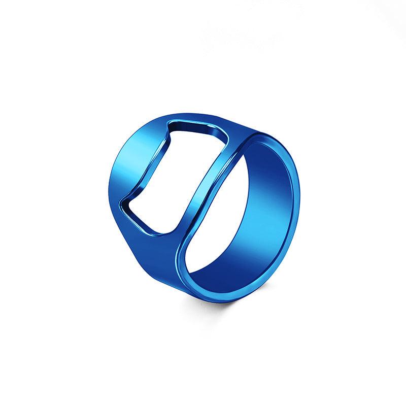 Wholesale Stainless Steel Bottle Opener Ring ACC-RS-BanLan005