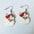 Wholesale Cute Santa Claus Acrylic Dangle Earrings