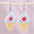 Wholesale  Light Color Ice Cream Pendant Earrings