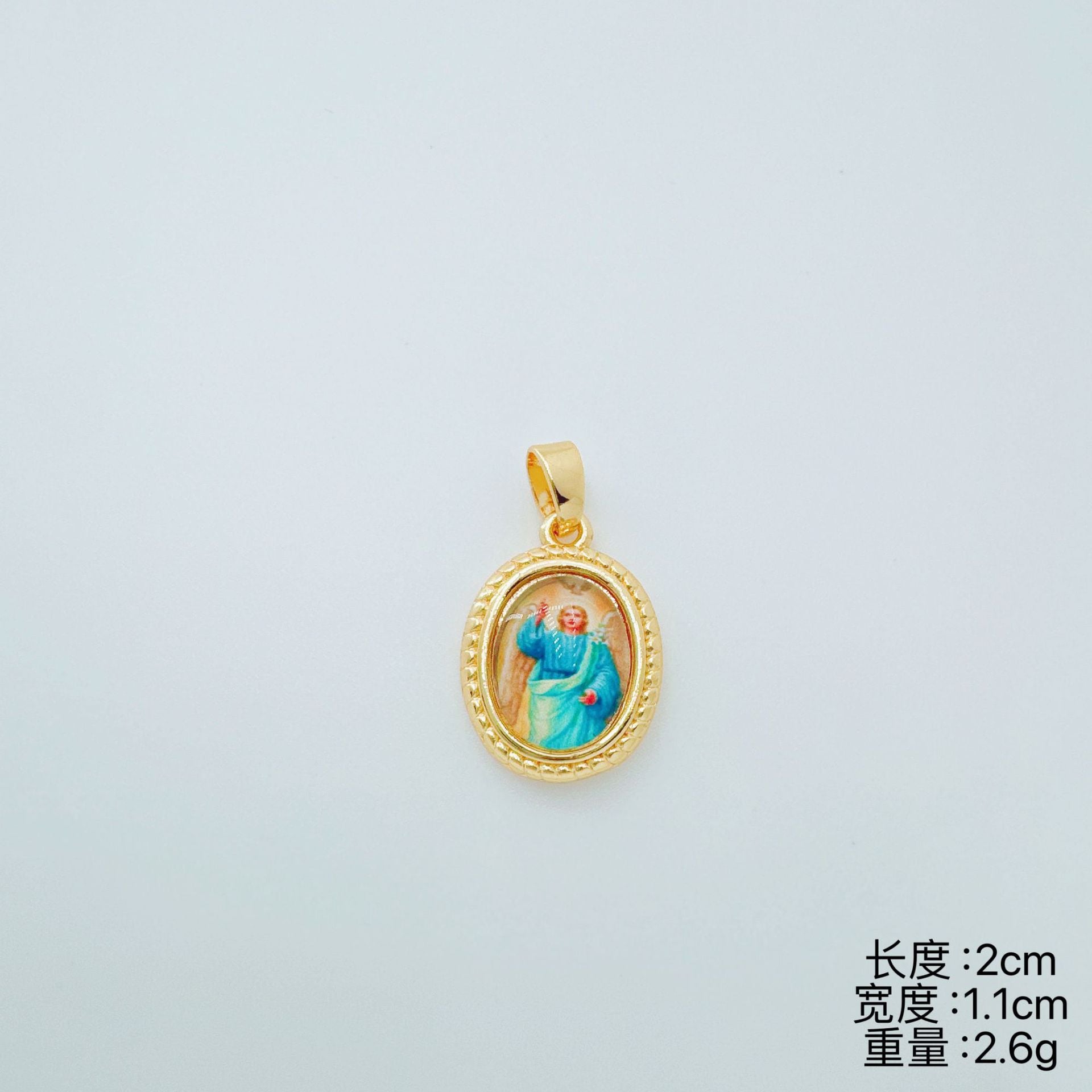 Wholesale Gold-Plated Copper Figure Pendant Necklace,  Trendy Gift Jewelry Accessory for Women