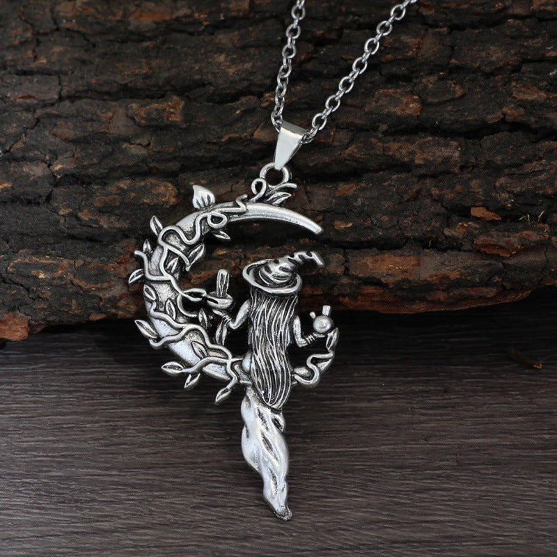 Wholesale Zinc Alloy Electroplated Angel Pendant Necklace And Earrings Set Trendy Women S Jewelry For Party Gift