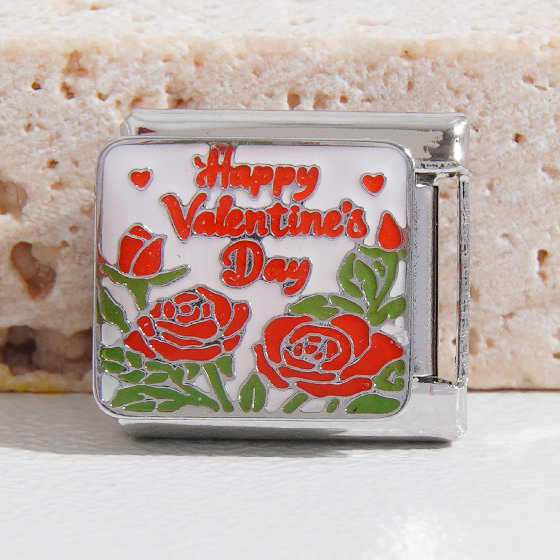 Wholesale Italian Charm Bracelet 9mm DIY Splicing White Series Stainless Steel Composable Bracelet