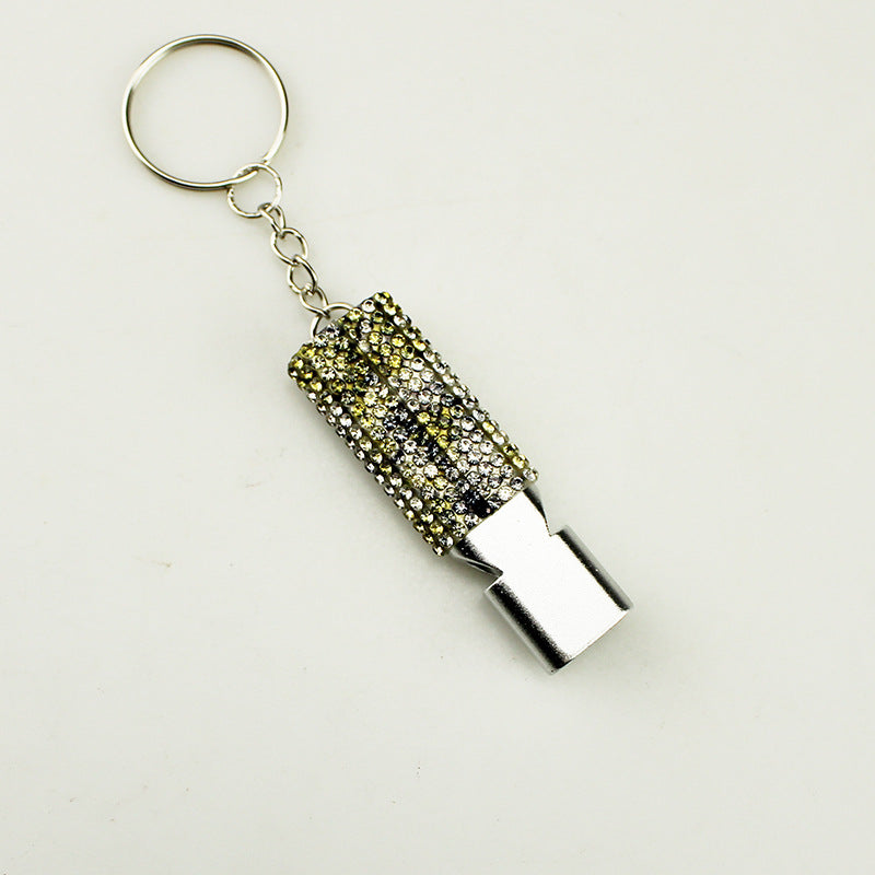 Wholesale Diamond Whistle Keychain