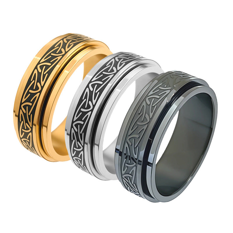 Wholesale Titanium Steel No Fading Pressure Relief Ring