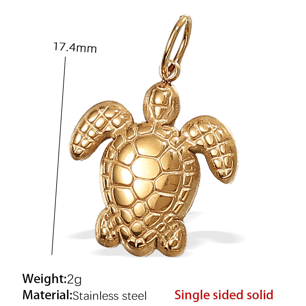 Wholesale Stainless Steel Turtle Starfish Marine Life  Charms
