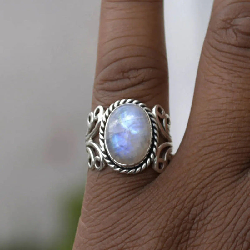 Wholesale Vintage Ring — Faux Moonstone Ring