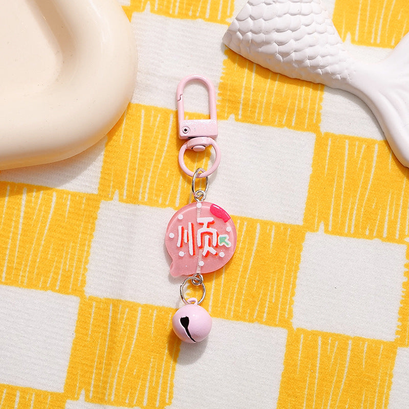 Wholesale Acrylic Festive Blessing Plaque Bag Charm Decorative Accessory for Resale