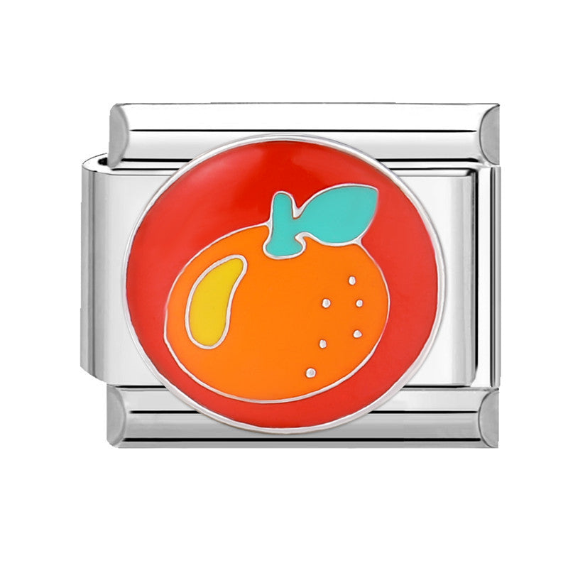 Wholesale 9mm Italian Charm Starter Bracelets DIY square Single Section Creative Stainless Steel Composable Bracelet