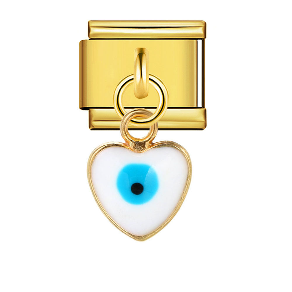 Wholesale  Italian Charm Bracelet 9mm DIY Star and Moon series  Creative Stainless Steel Composable Bracelet