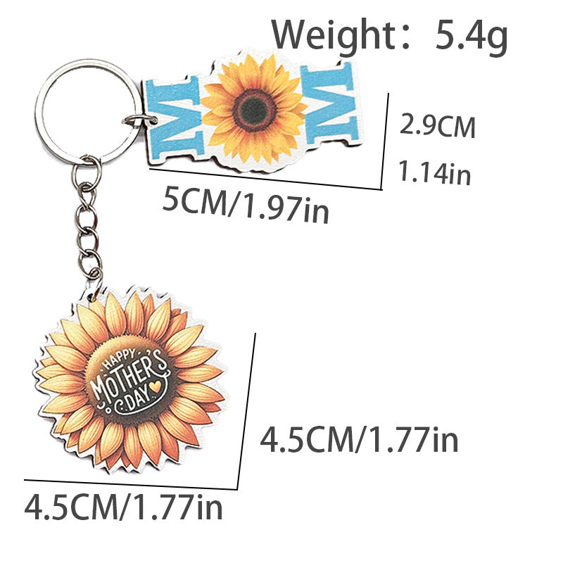 Wholesale Mother's Day Love MAMA Keychain Creative Keychain ACC-KC-TuoYi004