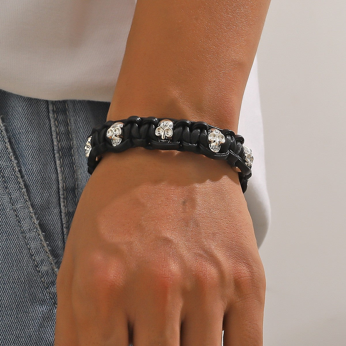 Wholesale Gothic Dark Style Diamond Spider Bracelets  ACC-BT-JunJie010