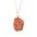 Wholesale Irregular Natural Crystal Tiger Stone Original Stone Pendant  Necklace