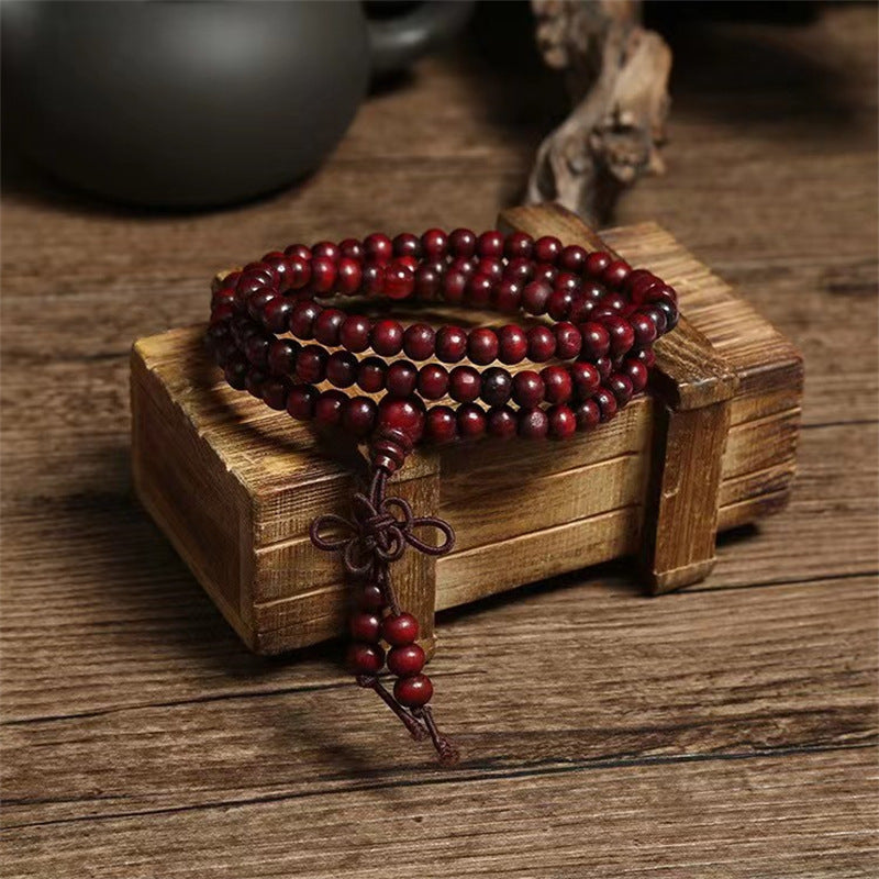 Wholesale 108 pieces multi-circle  sandalwood beads bracelet