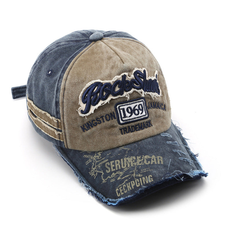 Wholesale  wash cloth fashion old 1969 baseball cap