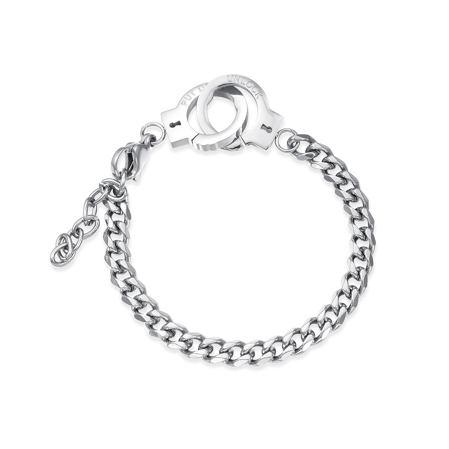 Wholesale  titanium steel handcuffs bracelet