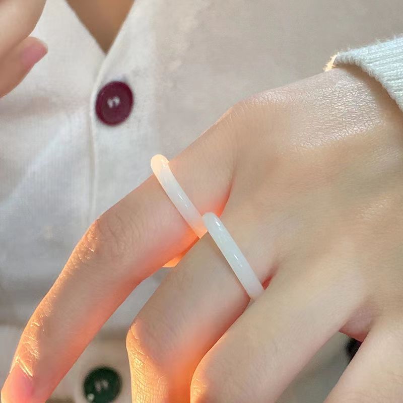 Wholesale glass  jade ring