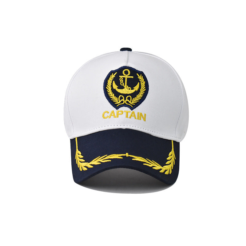 Wholesale  Navy Baseball Cap White Baseball Cap