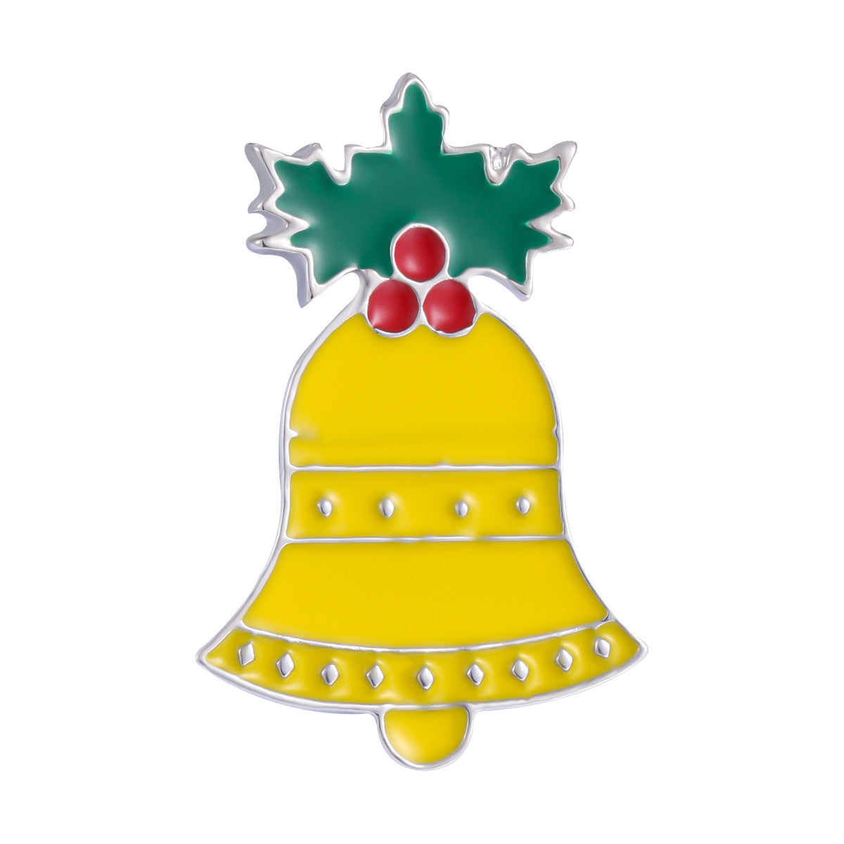 Wholesale Cartoon Cute Christmas Alloy Oil Drop Brooch ACC-BCH-BinLi001