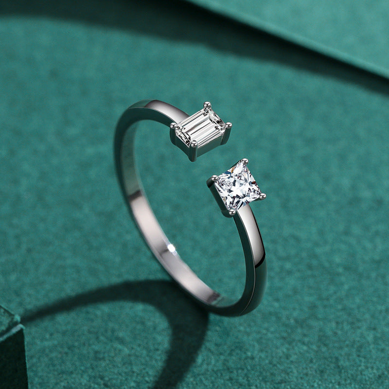 Wholesale s925 Sterling Silver Light Luxury Ring