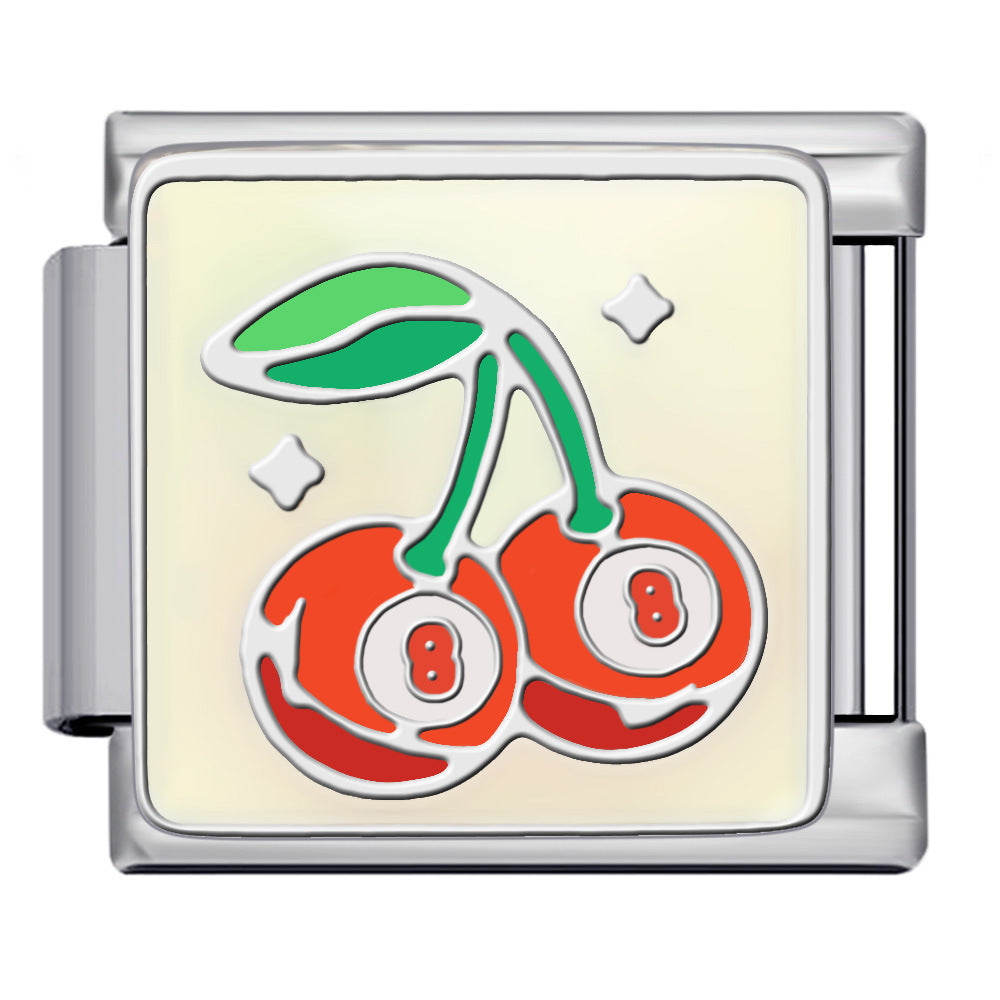 Wholesale Italian Charm Bracelet 9mm DIY Splicing Cute Creative Stainless Steel Composable Bracelet