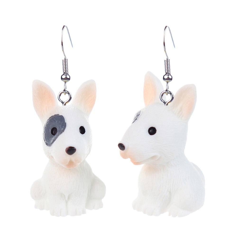 Wholesale Cartoon Cute Three-dimensional  Puppy Doll Earrings