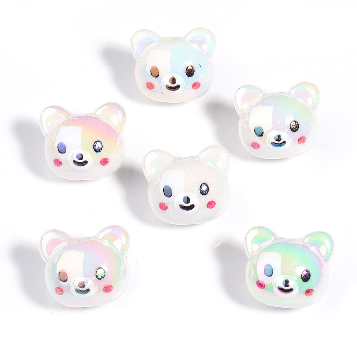 Wholesale 10pcs  Cartoon Cute Focal Beads DIY Bead Accessories