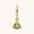 Wholesale December Birthstone Pendant  Mother's Day Color Preservation Vacuum Furnace Plating 18K Gold Necklaces