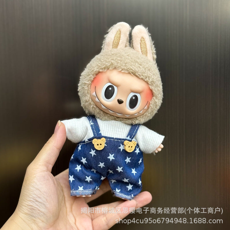 Wholesale Cute cartoon doll clothes set toy