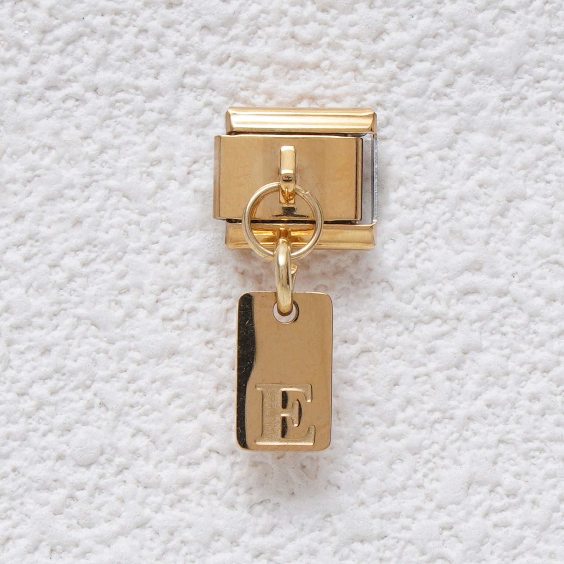 Wholesale 5pcs Italian Charm Bracelet 9mm DIY Splicing Letter Series Stainless Steel Composable Bracelet