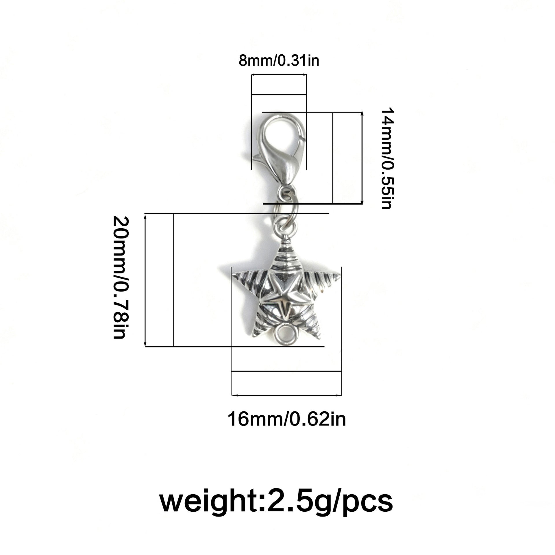 Wholesale Star moon  heart smiley face diamond pendant