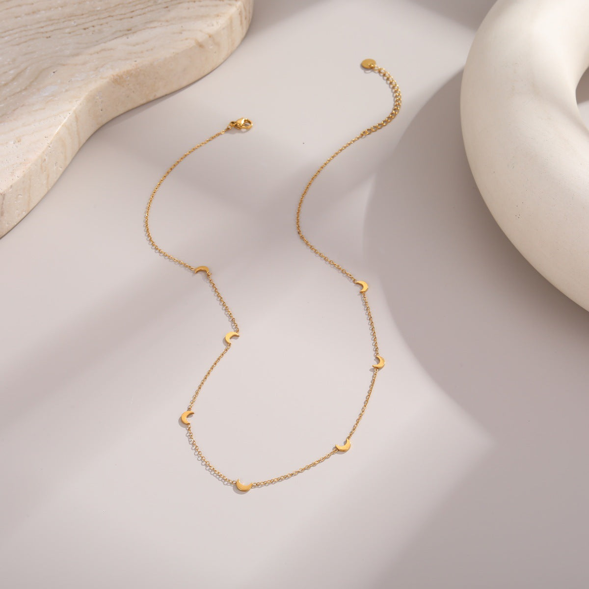 Wholesale Light Luxury Fan-Shaped Tassel Zircon Necklace