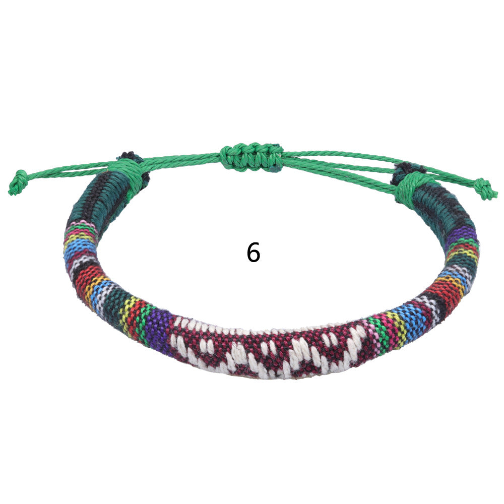 Wholesale Bohemian Ethnic Style Handmade Woven Bracelet