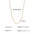 Wholesale Stainless Steel Necklace Plated 18K Gold Fashion Simple Bead Chain Sunflower Zircon Necklace