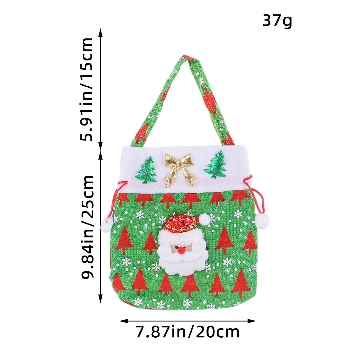 Wholesale Christmas Gift Bag Creative Wedding Decal Handbag Decorations