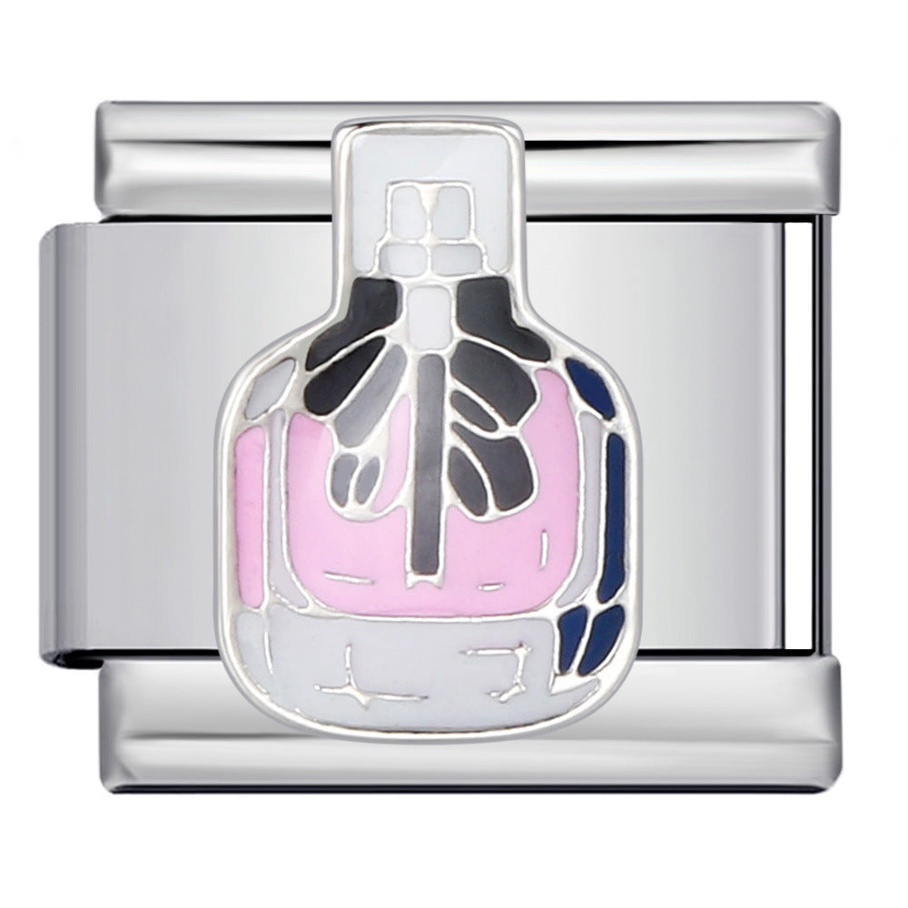 Wholesale Italian Charm Bracelet 9mm DIY Splicing Removable Gift Perfume Stainless Steel Composable Bracelet