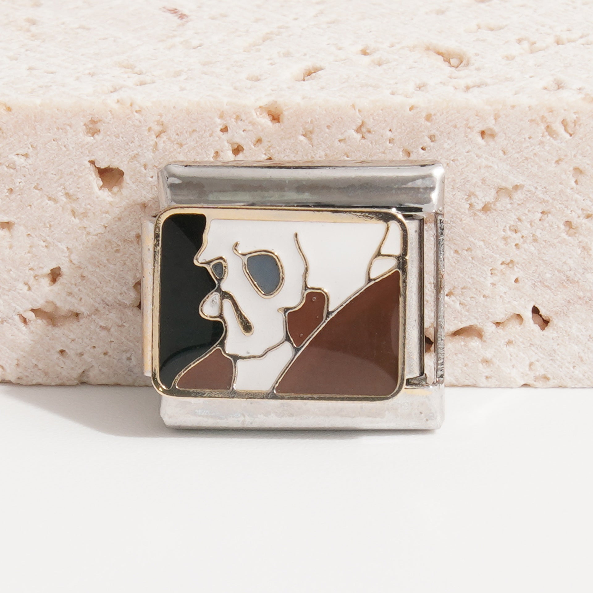 Wholesale Italian Charm Bracelet 9mm DIY Splicing Halloween Stainless Steel Composable Bracelet