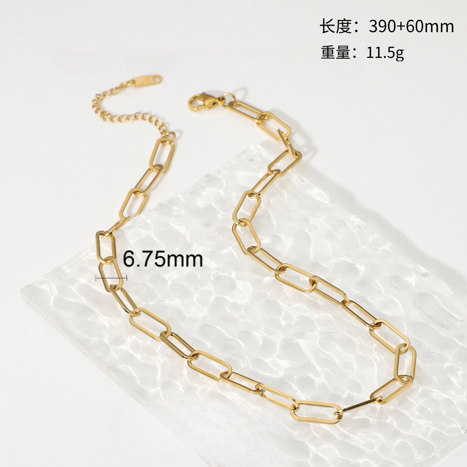Wholesale Titanium Steel Necklace High-grade Gold Plated Necklace ACC-NE-ZhenYou001