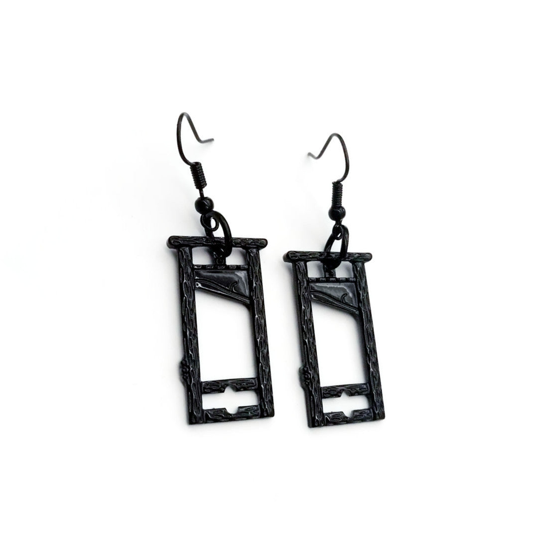 Wholesale Gothic Skull Bird Earrings Alloy Ancient Silver Party Wear Jewelry Accessory