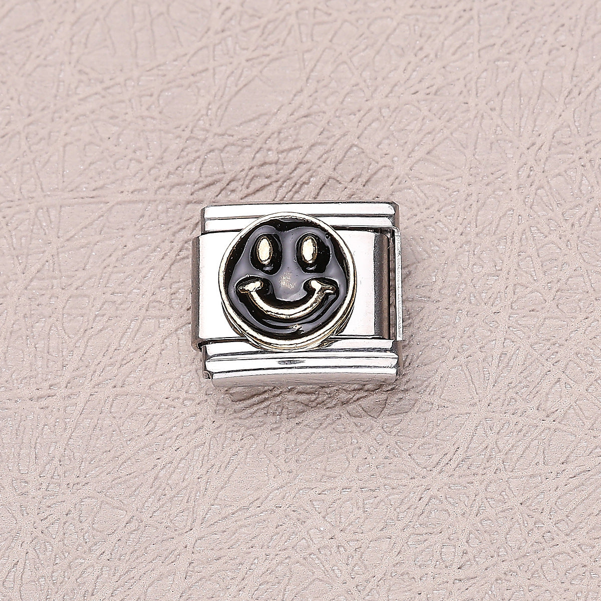 Pulsera de encanto italiano de 10 piezas al por mayor de 9 mm Diy Spliting Butterfly Ladybug Acero inoxidable Pulsero compuesto