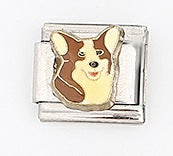 Wholesale Stylish Italian Style Dog Paw Modular Bracelet Stainless Steel Electroplated Fashion Accessory For Gift And Resale